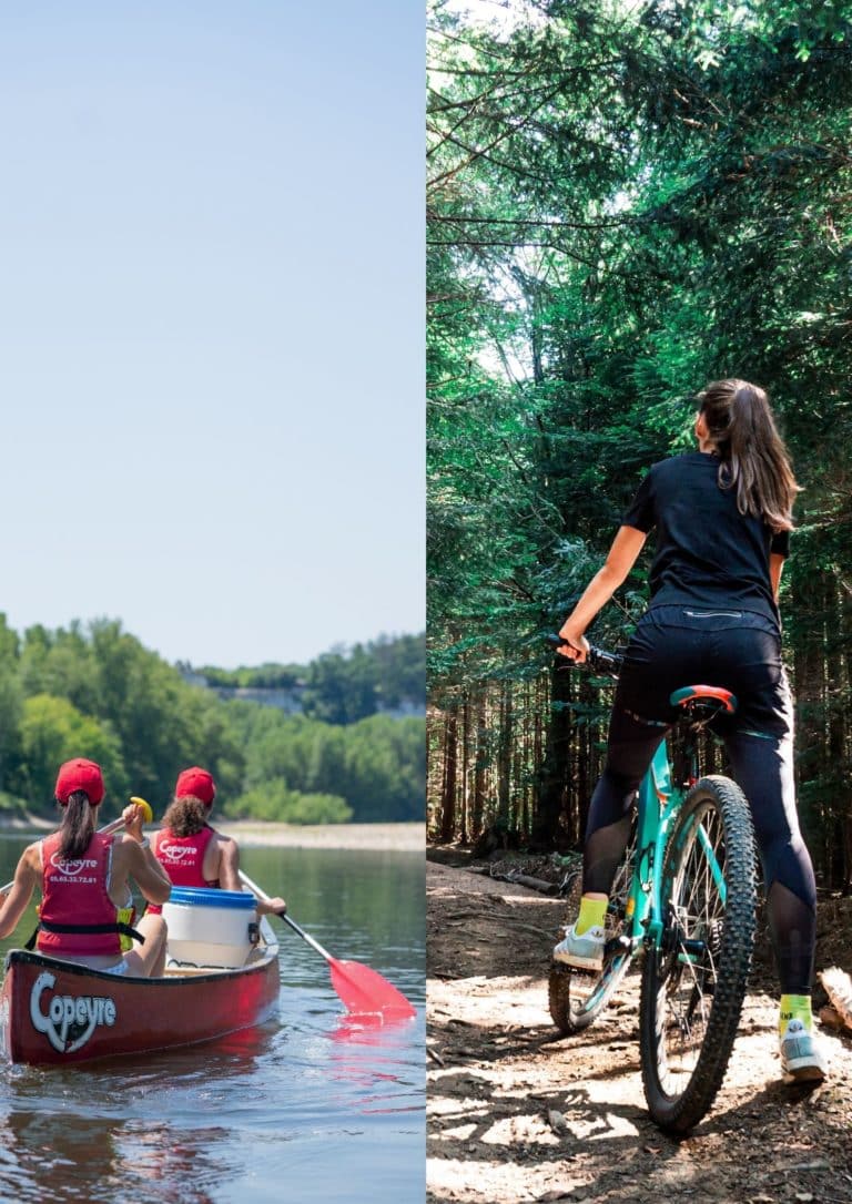 Location de vélo, vtt, canoe, kayak Lot Dordogne